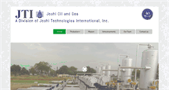 Desktop Screenshot of joshioilandgas.com